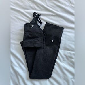 Gymshark Adapt Fleck Seamless Sports Bra and Leggings